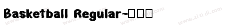 Basketball Regular字体转换